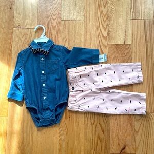 Adorable pant/shirt outfit